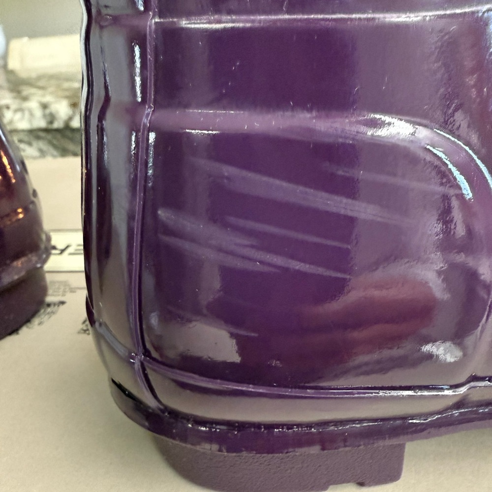 Hunter Tall Glossy Purple Urchin Boots - Picture 7 of 8